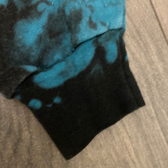 Assholes Lives Forever Tie Dye Cropped Hoodie Size S - Picture 3 of 5